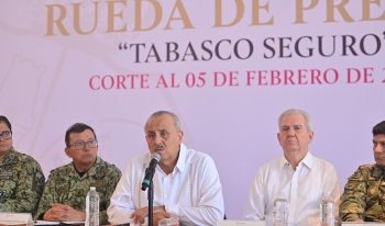 “Tabasco Seguro” consuma acciones contundentes contra el crimen: Carlos Merino