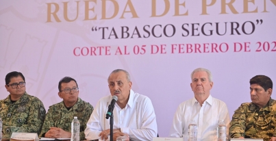 “Tabasco Seguro” consuma acciones contundentes contra el crimen: Carlos Merino