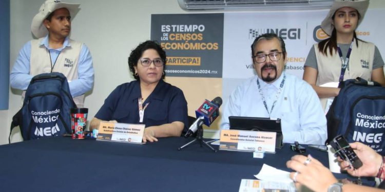 INEGI Tabasco inicia el Censo Económico 2024