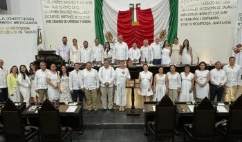 Atestigua gobernador Carlos Merino apertura de último periodo de sesiones de 64ª Legislatura