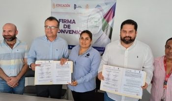 Firman convenio de colaboración IEAT- Instituto Tecnológico Superior de Villa La Venta, Huimanguillo