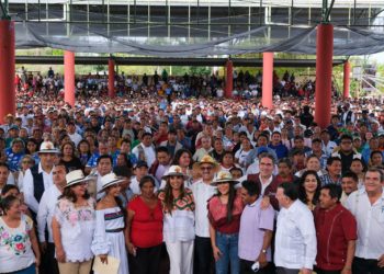 Apertura Mara Lezama el Foro Sembrando Vida para transformación de comunidades y ejidos en el sur