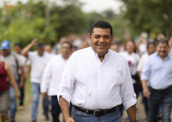 Javier May toma posesión como candidato del PT a la gubernatura de Tabasco