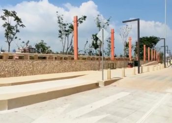 Revisará Ayuntamiento de Centro fallos en luminarias del malecón de Villahermosa