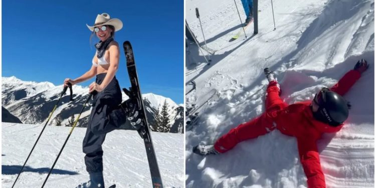 Camila Sodi preocupó a sus fans tras sufrir un aparatoso accidente mientras esquiaba