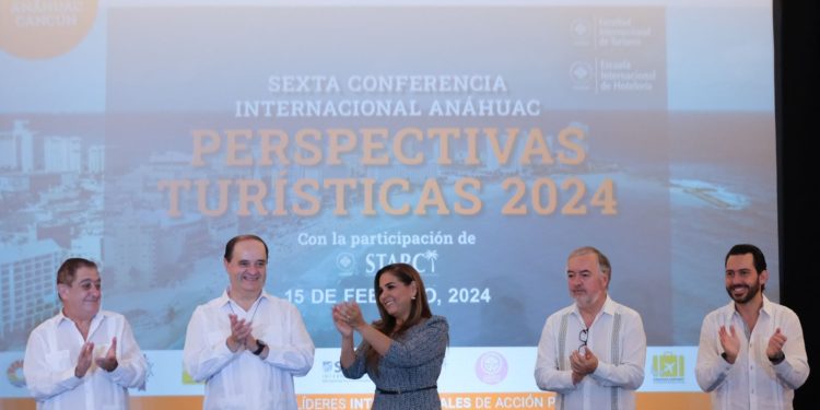 Inaugura Mara Lezama Conferencia Perspectivas Turísticas 2024, con Quintana Roo en una Nueva Era para el Turismo