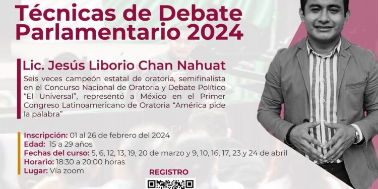 IQJ invita a las juventudes a participar en el Curso de Debate Parlamentario 2024