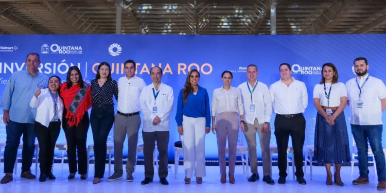 Walmart anuncia con Mara Lezama una inversión de más de mil 175 mdp en Quintana Roo