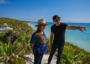 Mara Lezama y Román Méyer supervisan Parque del Jaguar para su próxima apertura