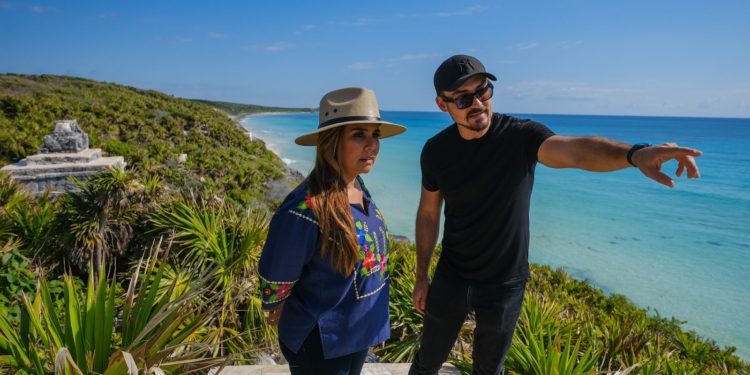 Mara Lezama y Román Méyer supervisan Parque del Jaguar para su próxima apertura