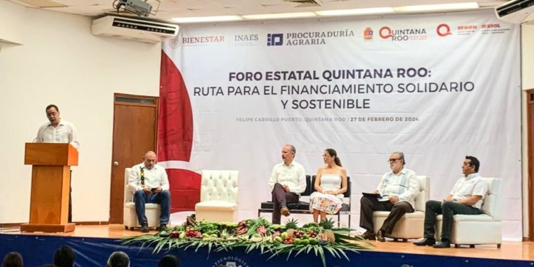 Realizan “Foro Estatal Quintana Roo: Ruta para el financiamiento solidario y sostenible”