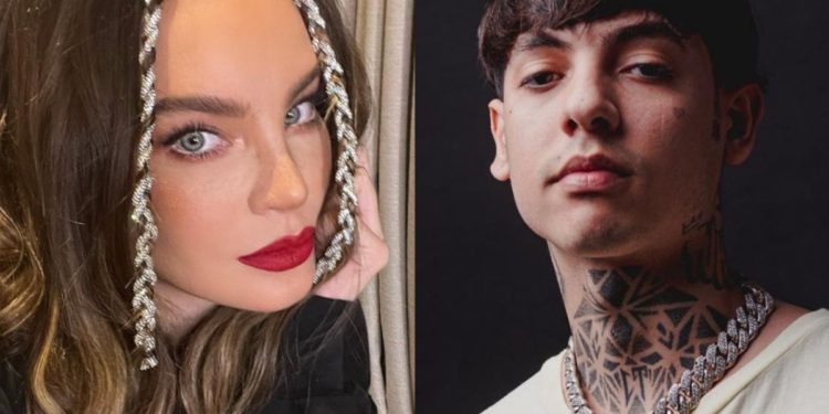 Belinda y Natanael Cano aparecen juntos en un estudio de grabación