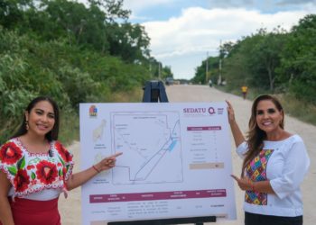Inversión histórica para transformar Los Chunes en Quintana Roo: Mara Lezama