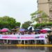 Réplica de la «Marcha por la Democracia» llega a Villahermosa a pesar de la lluvia