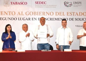Logra Tabasco 2º lugar nacional en registro de marcas; ‘seguimos por buen camino’: Carlos Merino