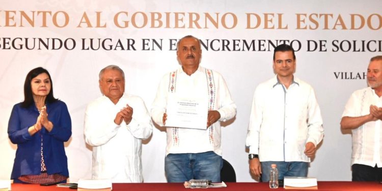 Logra Tabasco 2º lugar nacional en registro de marcas; ‘seguimos por buen camino’: Carlos Merino