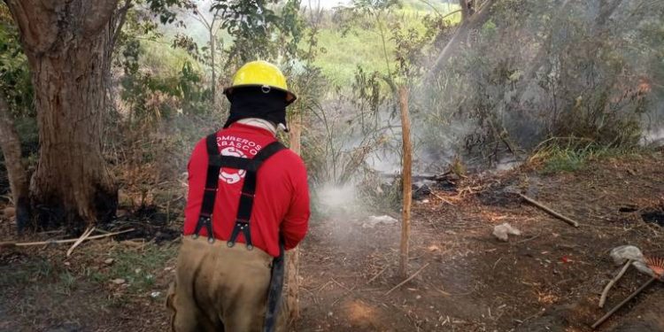 Protección Civil de Centro combate 13 incendios en lo que va del año
