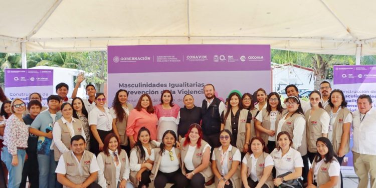 CONAVIM e IQM realizan talleres de “Construcción de Masculinidades Igualitarias y Prevención de la Violencia”