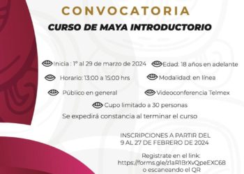 Anuncia INMAYA clases de lengua Maya para preservar la cultura e identidad