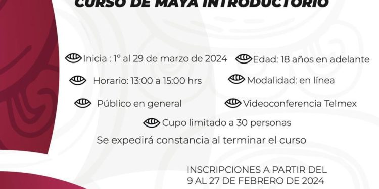 Anuncia INMAYA clases de lengua Maya para preservar la cultura e identidad