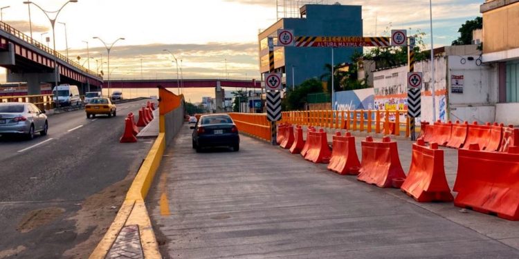 Inauguran carril exclusivo para retorno en Ruiz Cortines en intersección con Mina