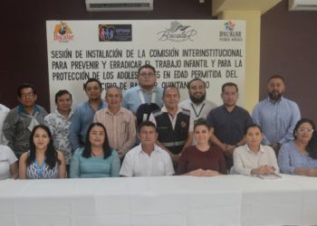 STyPS instala en Bacalar Comisión para la Prevención y Erradicación del Trabajo Infantil
