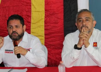 El Partido del Trabajo presentan a Emmanuel Chacón como su primer y único candidato en la contienda electoral