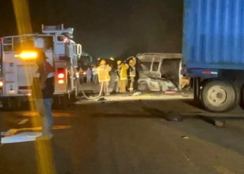 Registran 9 fallecidos tras fatal accidente en la carretera 307 de Carrillo Puerto