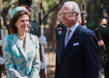 Reyes de Suecia cancelan su recorrido por el Tren Maya