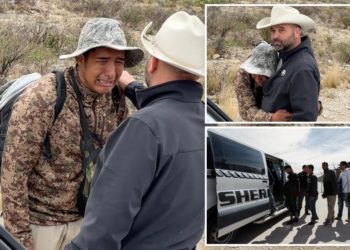 Autoridades de Texas rescatan a joven migrante mexicano tras ser abandonado en el desierto