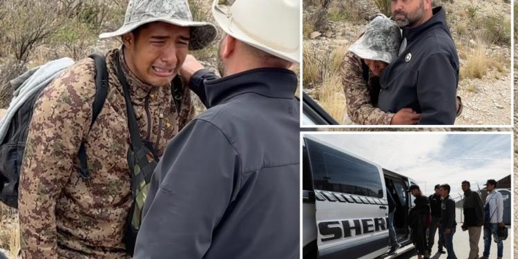 Autoridades de Texas rescatan a joven migrante mexicano tras ser abandonado en el desierto