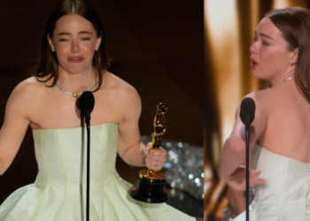 Emma Stone sufre tremenda falla de vestuario en los premios Oscar 2024