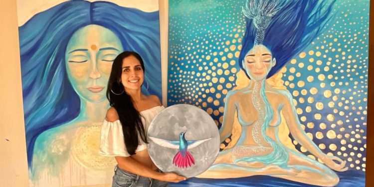 El Museo de la Isla de Cozumel inaugurará la exposición pictórica “Raíz Azul”, de la artista María Agüero