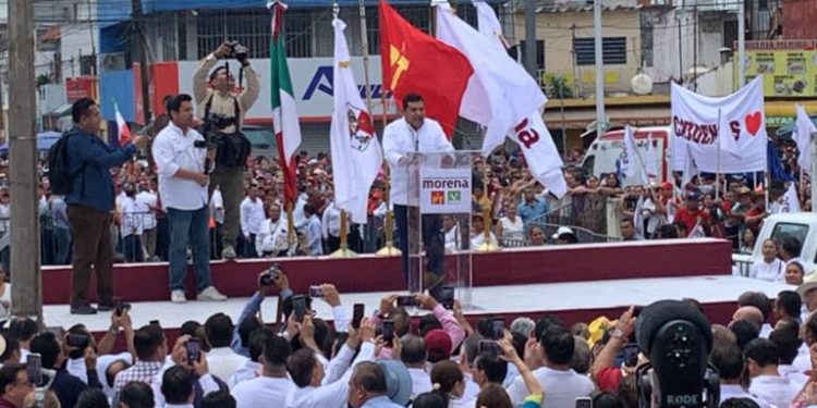 Arranque de Campaña de May en Paraíso, Comalcalco y Huimanguillo el 16 de marzo