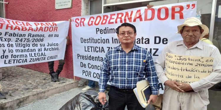 Exigen destitución de titular de Junta Local de Conciliación y Arbitraje