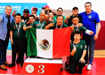 México gana medalla de bronce en los Juegos Mundiales de la Trisome 2024