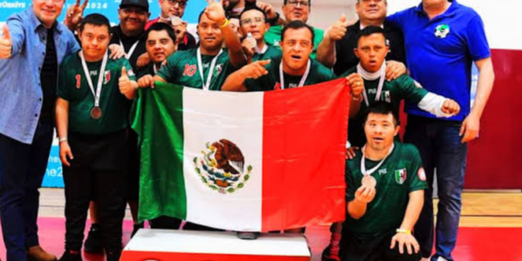 México gana medalla de bronce en los Juegos Mundiales de la Trisome 2024