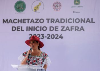 Con machetazo tradicional se oficializó zafra 2023-2024 en sur del estado