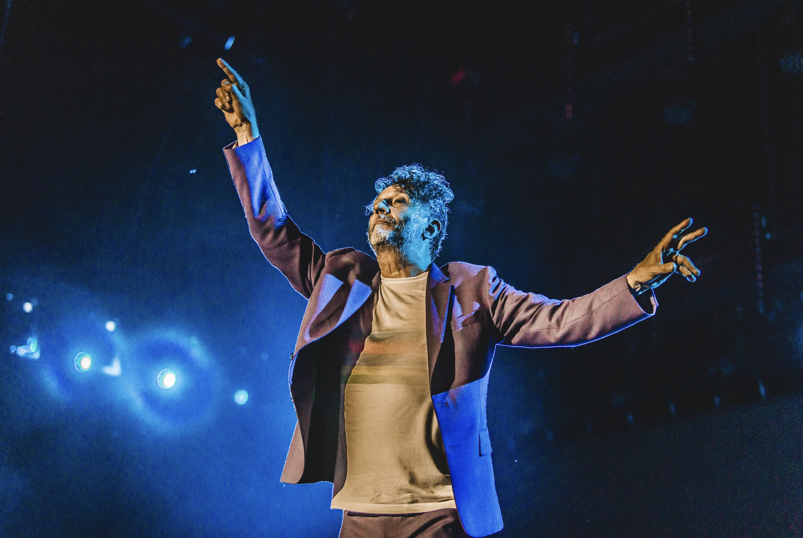 Fito Páez conmociona al público en el Vive Latino