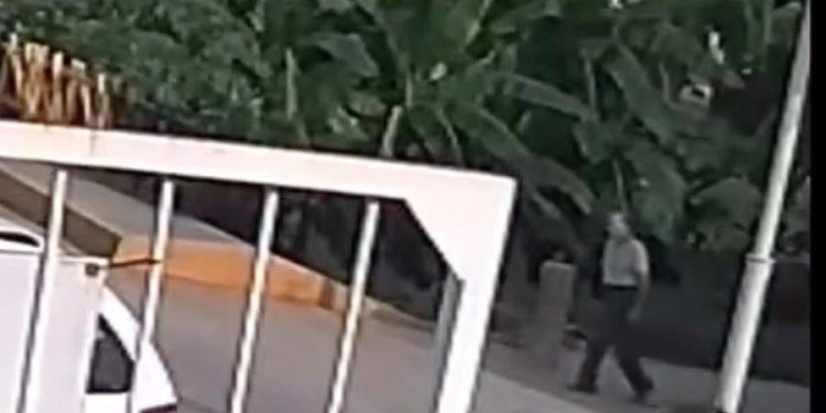 Cámara de vigilancia registra al maestro José del Carmen el día de su desaparición