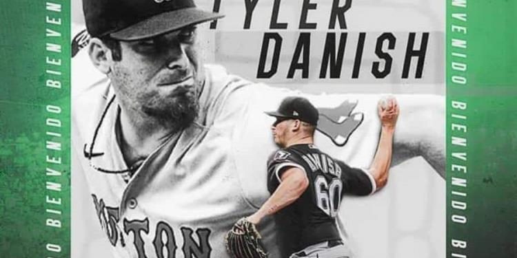 Tyler Danish refuerza el staff de pitcheo de los Olmecas de Tabasco