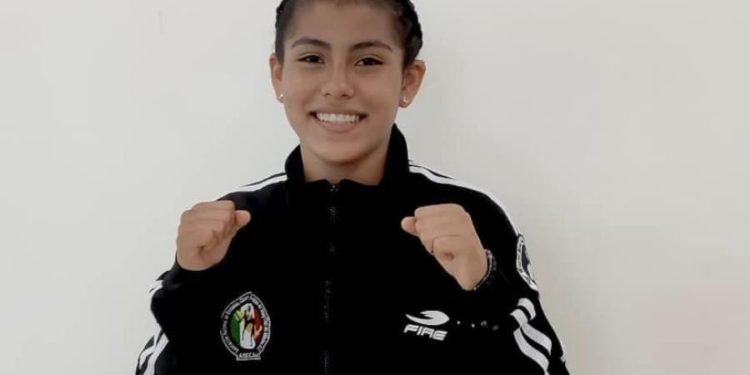 La tabasqueña Sofía Marcial, rumbo a Campeonato Mundial de Muaythai WMO 2024