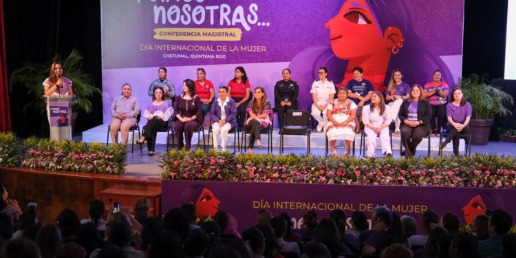 Se conmemora en Quintana Roo el Día Internacional de la Mujer