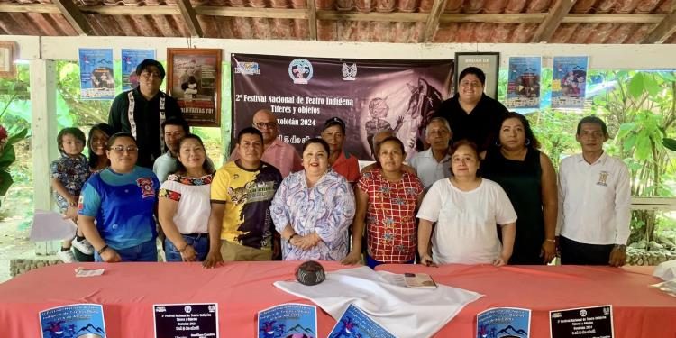 Anuncian el Segundo Festival Nacional de Teatro Indígena en Oxolotán