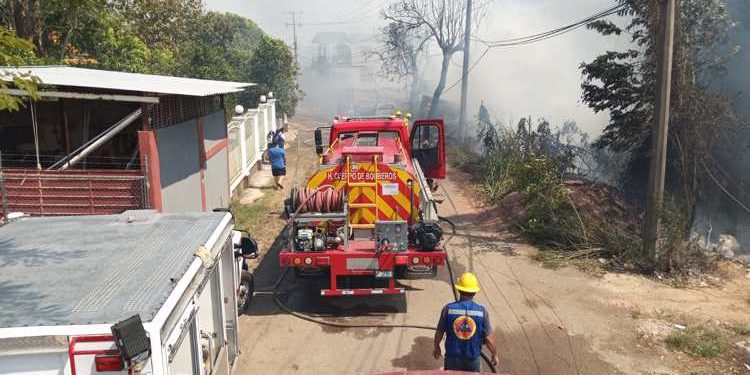 Autoridades controlan seis incendios de pastizales en Tabasco en un solo día