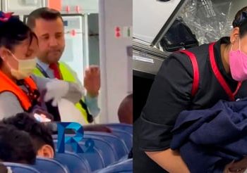 ¡Bebé a bordo! Madre da a luz durante un vuelo de Aeroméxico