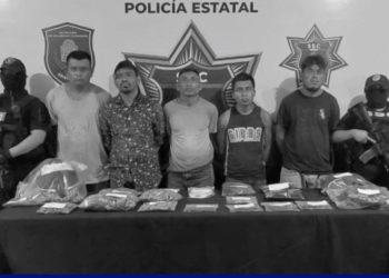 Capturan a 5 integrantes de una banda delictiva en Cancún
