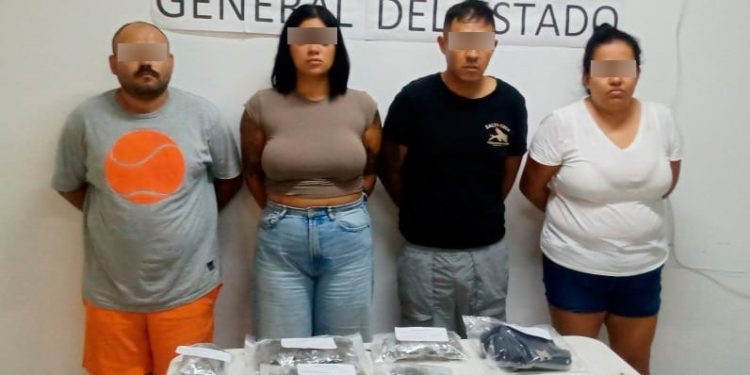Captura FGE a nueve personas por narcomenudeo en Tulum y Cozumel