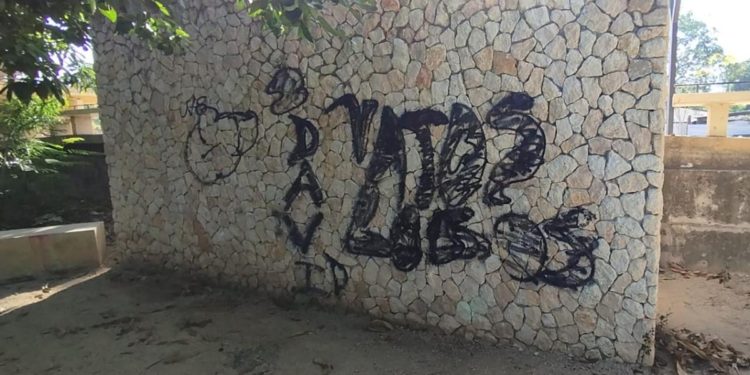 Realizan pintas en el malecón de Gaviotas