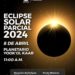 El 8 de abril en los planetarios de Cancún, Playa del Carmen, Cozumel y Chetumal la población podrá observar el Eclipse Solar parcial